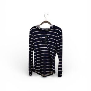 BB Collection Navy and White Striped Hoodie *BNWT*